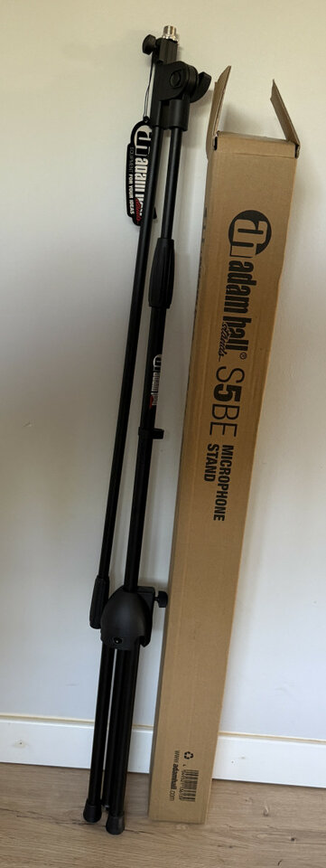 Pie de Micrófono ADAM HALL STANDS Modelo S5BE NUEVO