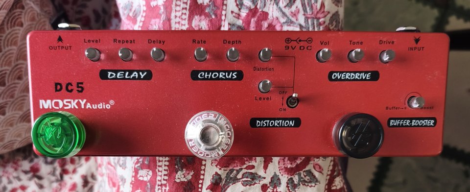 MOSKY DC-5 Multiefectos Guitarra Analógico de segunda mano · Foto 1 de 6 · Sevilla · 33 €