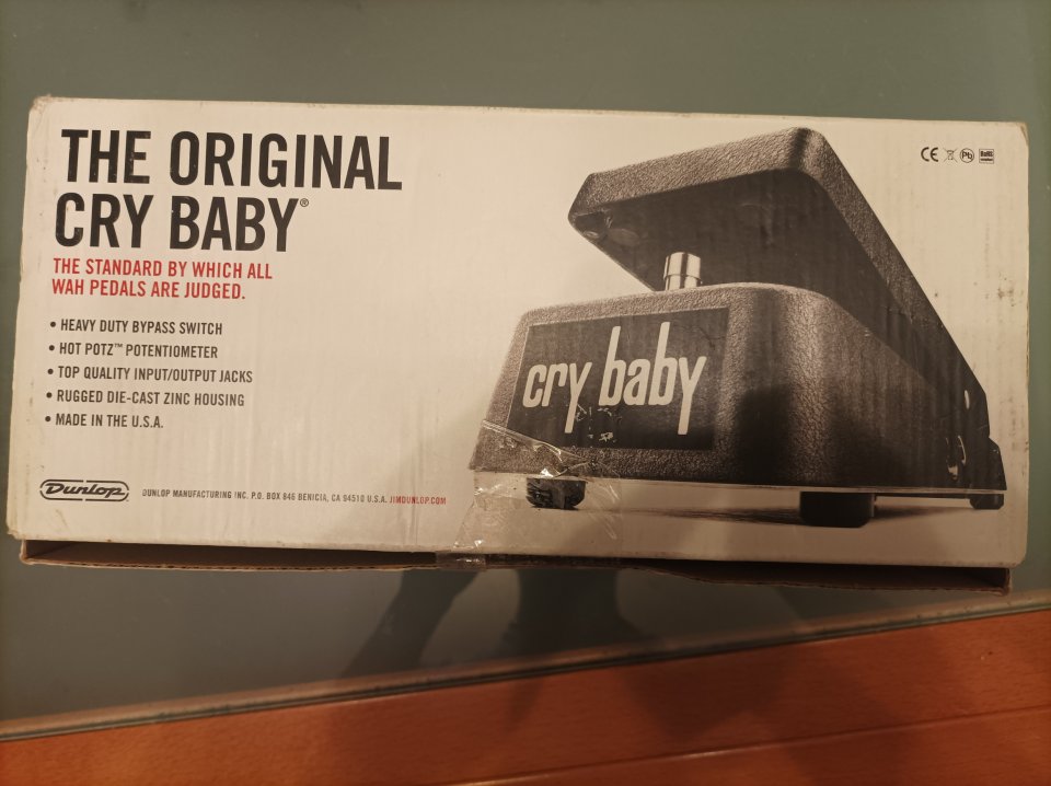 Pedal wah original Dunlop Cry Baby de segunda mano · Foto 4 de 4 · Araba · 60 €