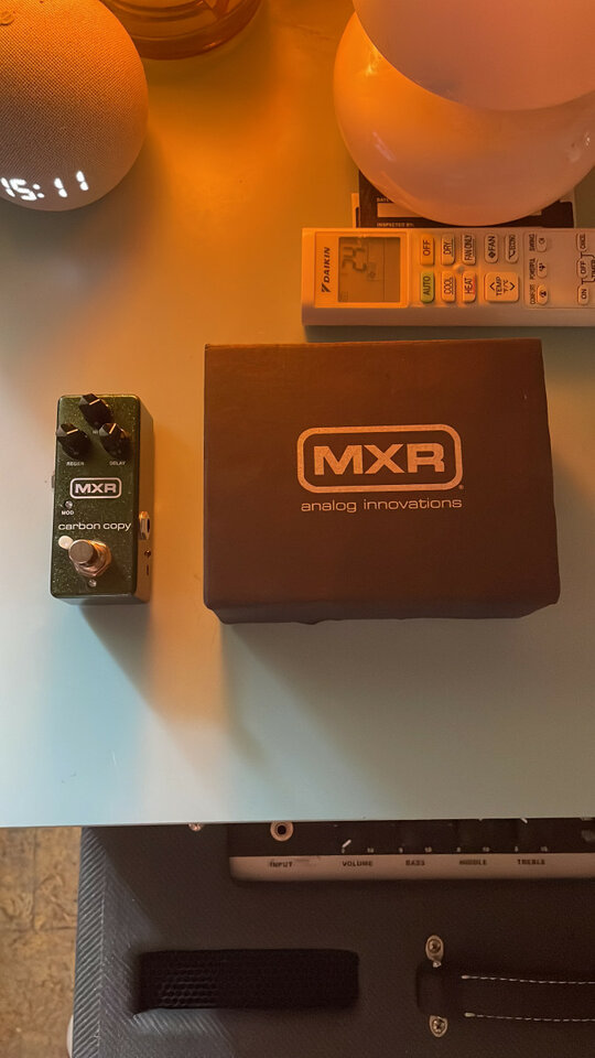 Pedal MXR Carbón COPY mini