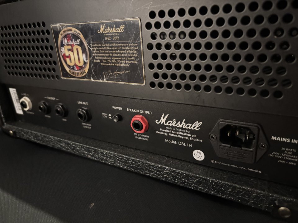 Marshall JCM2000 DSL1-H de segunda mano · Foto 4 de 6 · Girona · 599 €