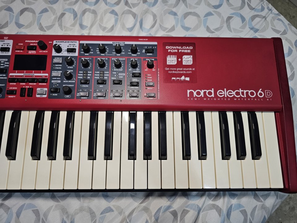 Vendo Nord Electro 6D de segunda mano · Foto 4 de 8 · Albacete · 1450 €