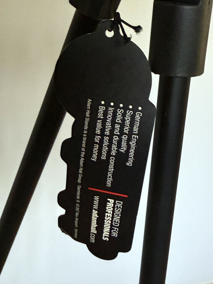 Pie de Micrófono ADAM HALL STANDS Modelo S5BE NUEVO