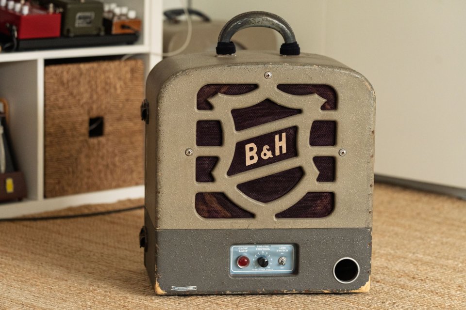 B & H Filmosound etapa 6L6 combo + altavoz Celestion V30