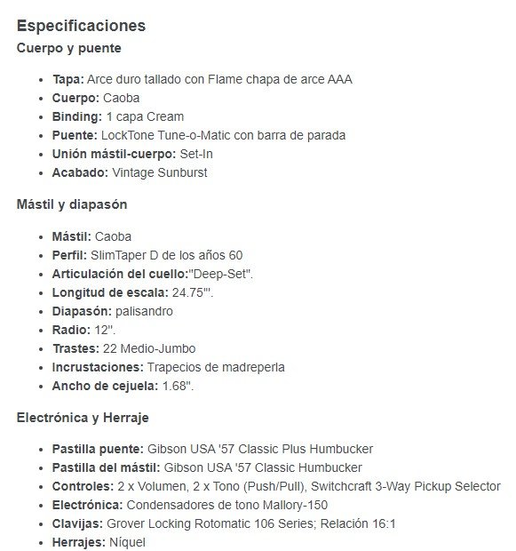 Epiphone les paul 1960 tribute plus