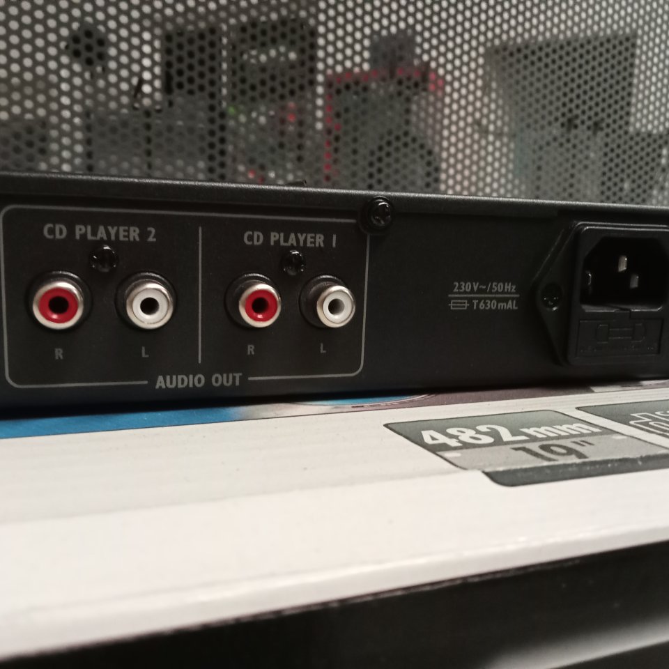 Reproductor doble CD/MP3/USB, Stage Line CD-120