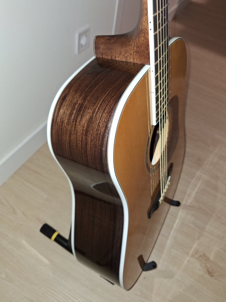 Guitarra acústica Cort Gold D8 maciza + funda