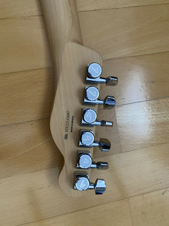 Mástil fender telecaster mexico reverse