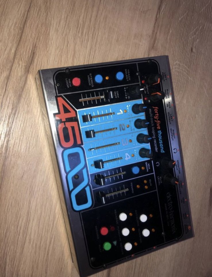 Pedal de Loop Electro-Harmonix 45000