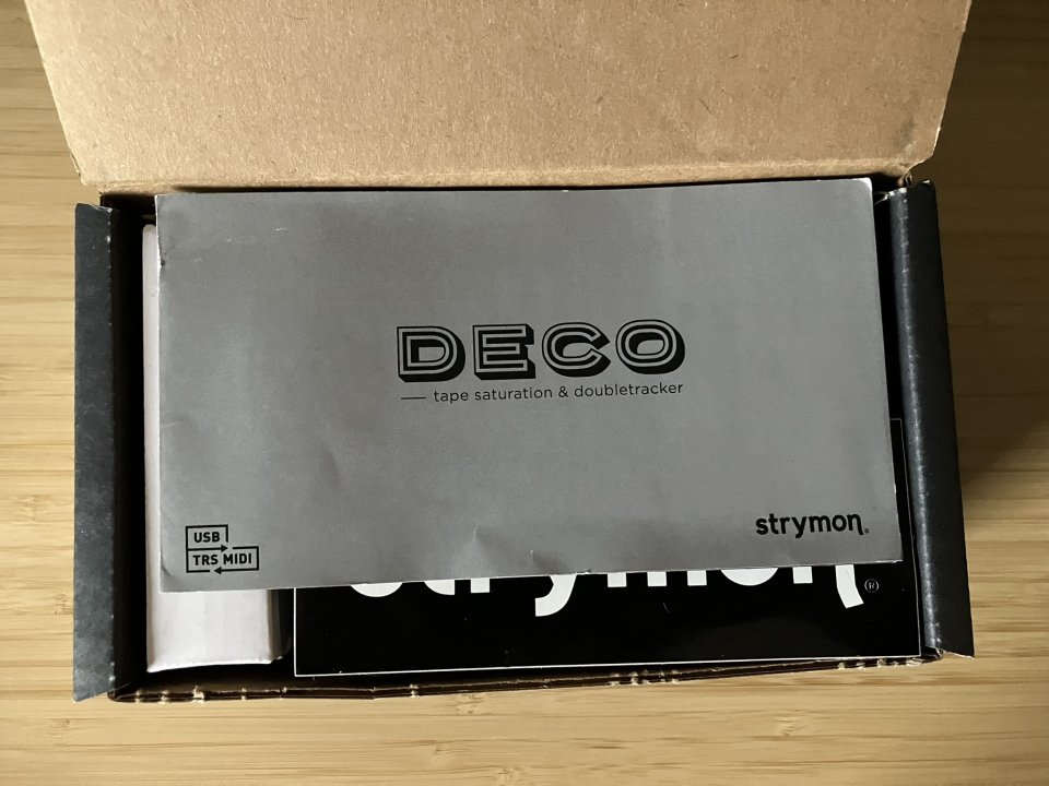 Pedal Strymon Deco V2 como nuevo