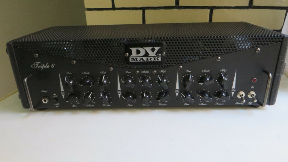 DV Mark Triple 6 Cabezal 120W, KT88!!