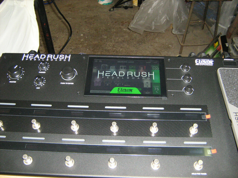 Headrush pedalboard nueva