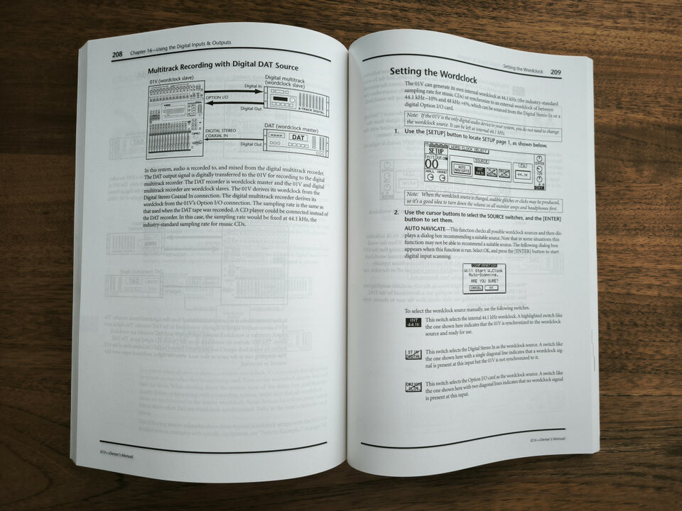Yamaha 01V manual de usuario