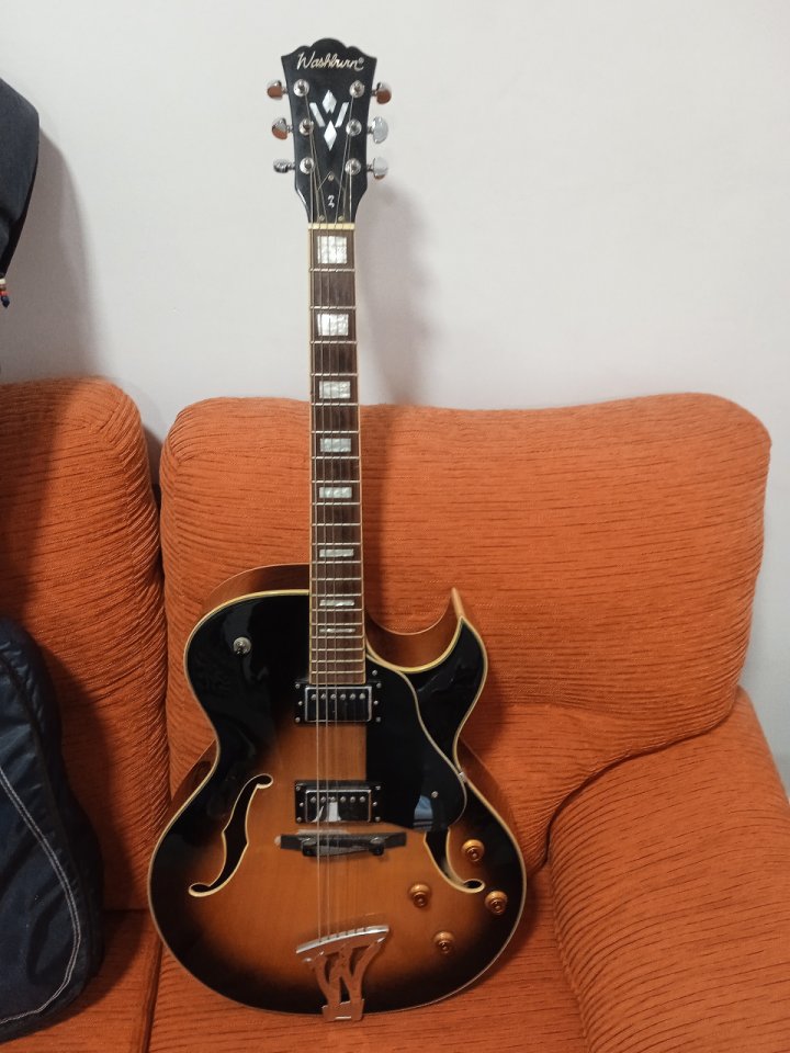Guitarra eléctrica Washburn J-3