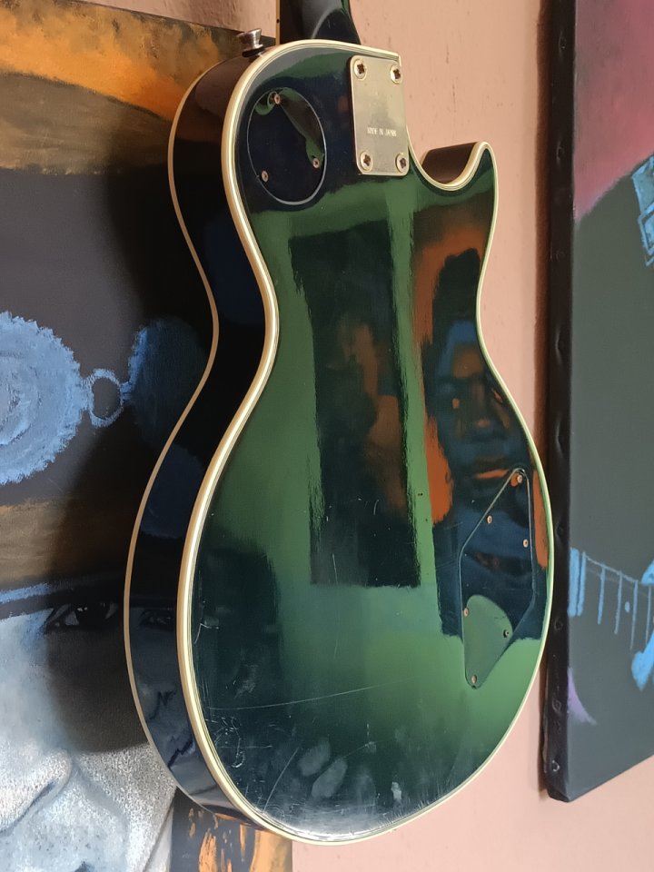 Antoria (Ibanez) Les Paul  1974  Black Beauty   zurda /  zurdo TAMBIEN CAMBIO