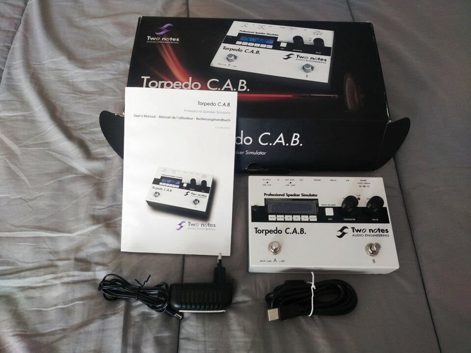 two notes torpedo CAB