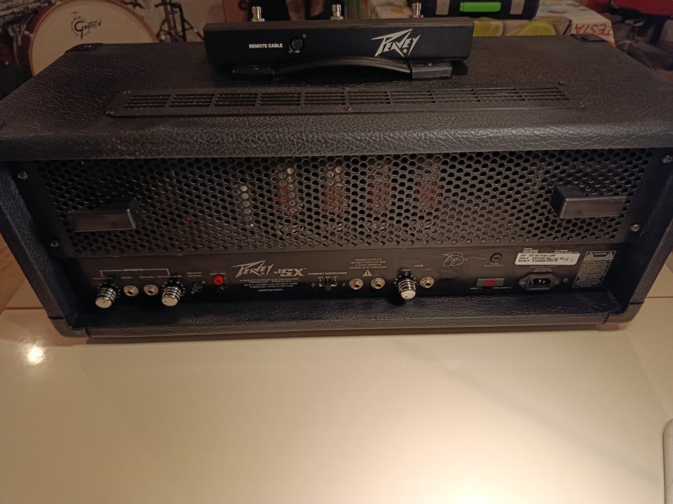 Peavey JSX – Cabezal a válvulas 120W (Joe Satriani)