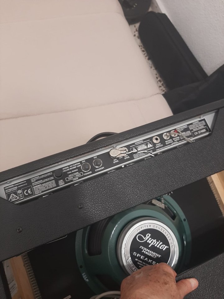 Fender 64 Custom Deluxe Reverb (P. Vecino mod) de segunda mano · Foto 7 de 9 · Murcia · 2500 €