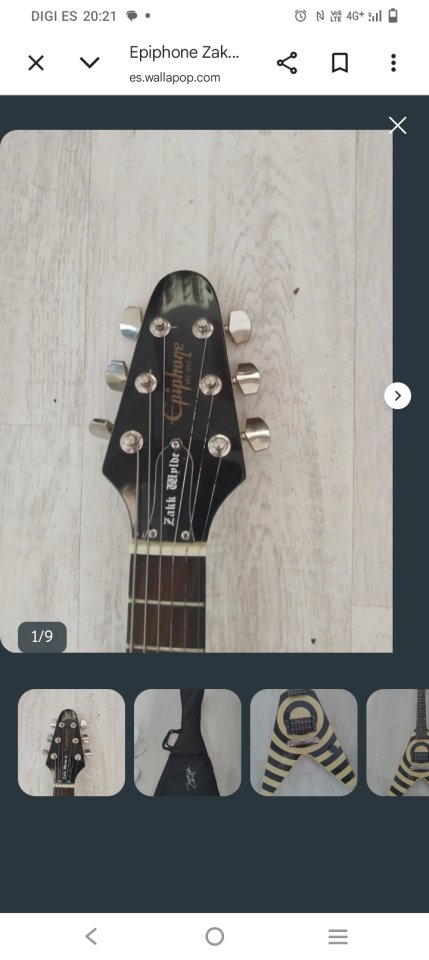 Mini flying v zakk wilde de segunda mano · Foto 3 de 9 · Gipuzkoa · 250 €
