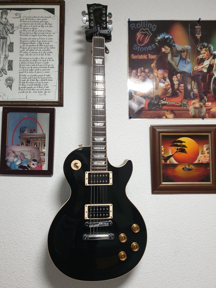 (RESERVADA) Gibson Les Paul Standard Ebony 2001