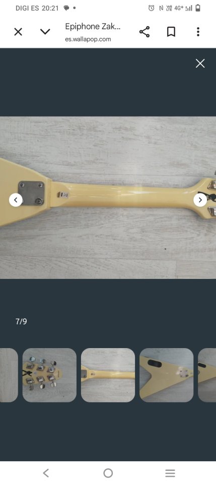 Mini flying v zakk wilde de segunda mano · Foto 5 de 9 · Gipuzkoa · 250 €