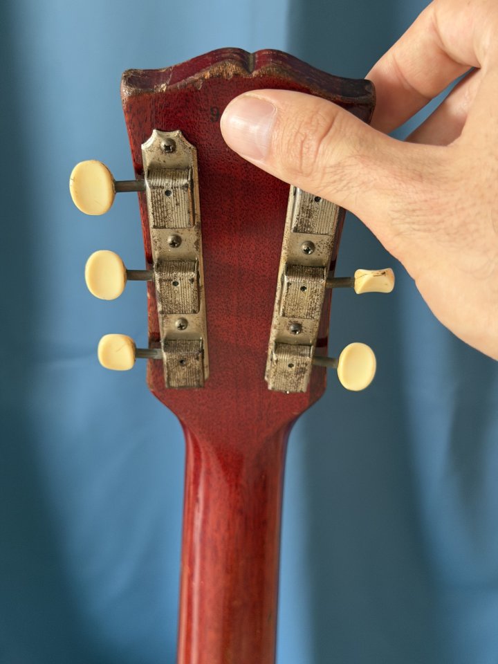 1959 Gibson Les Paul Junior DC - Cherry (Cambio) de segunda mano · Foto 5 de 5 · Segovia · 12500 €