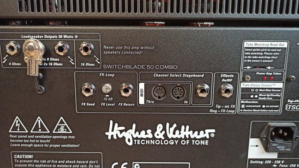 Hughes & Kettner Switchblade TSC 50 combo