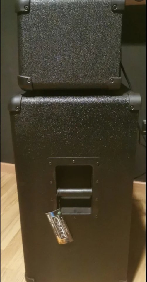 Amplificador guitarra Crate GT1200H pantalla+cabez