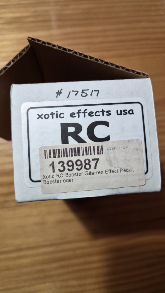 Xotic RC Booster de segunda mano · Foto 5 de 6 · Alicante · 150 €