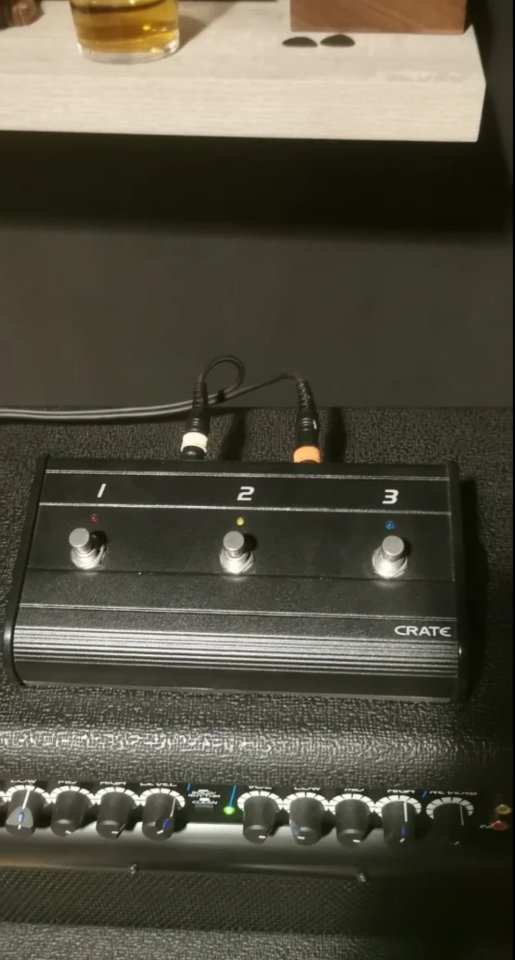 Amplificador guitarra Crate GT1200H pantalla+cabez