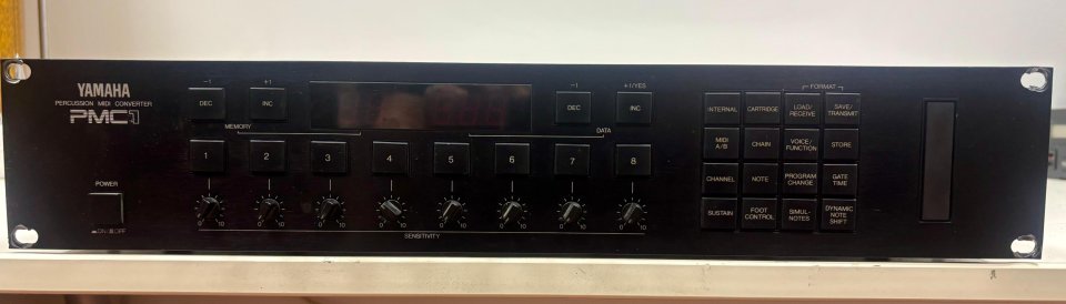 Conversor Percusión-MIDI YAMAHA PMC1 + cartucho expansión