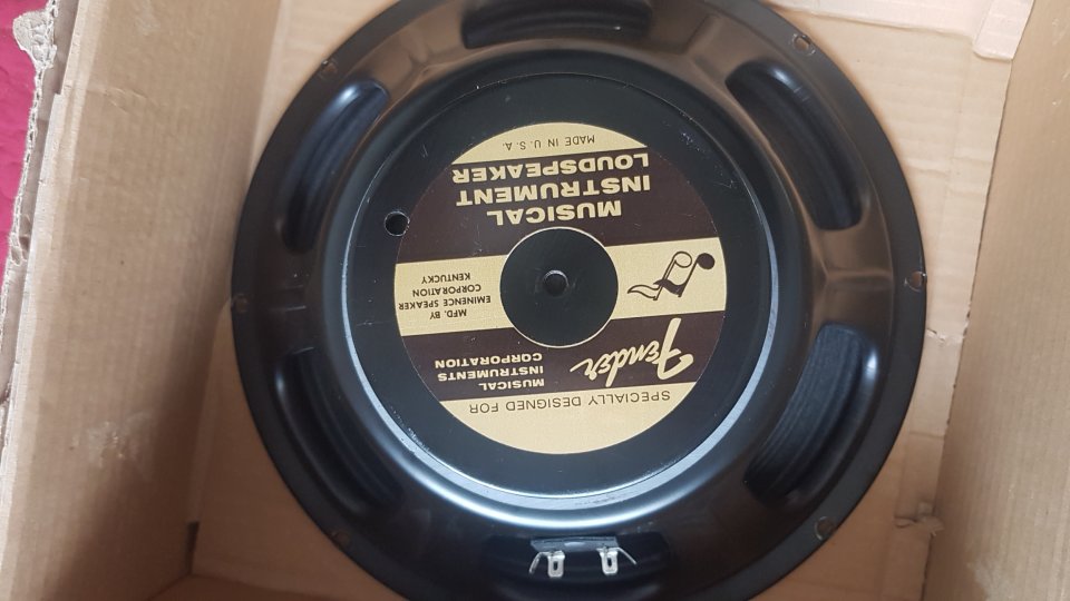 Altavoz Eminence designed for Fender