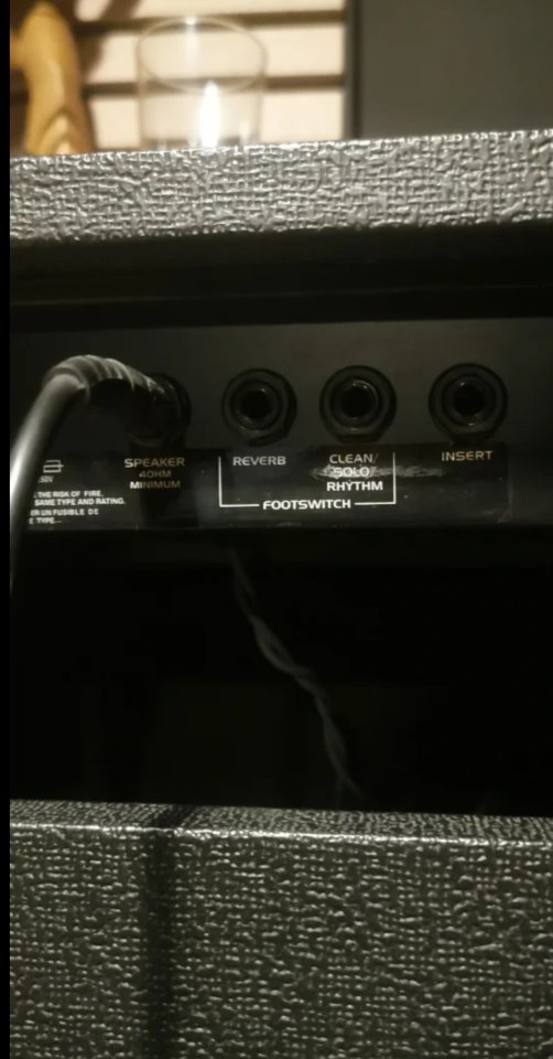 Amplificador guitarra Crate GT1200H pantalla+cabez