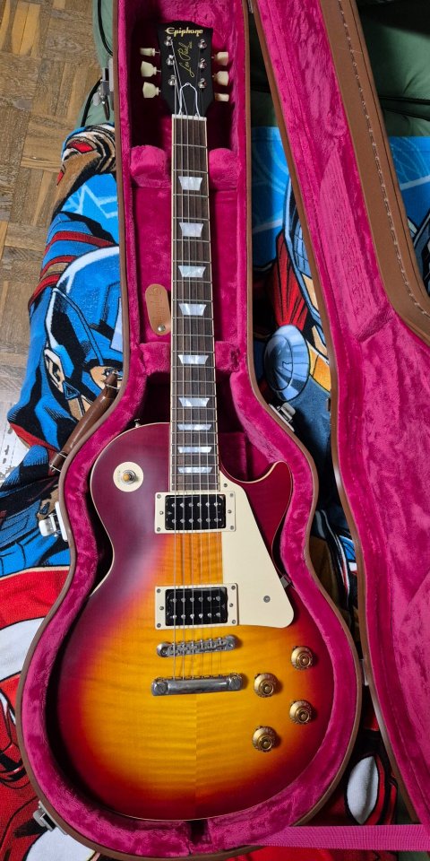 Epiphone 1959 Les Paul Standard Reissue WBB +Seymour Duncan Alnico Pro II de segunda mano · Foto 3 de 9 · Murcia · 800 €