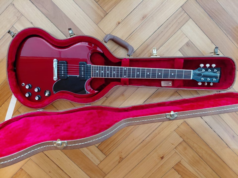 Gibson SG Special P90 Sparkling Burgundy de segunda mano · Foto 3 de 7 · Cantabria · 1100 €