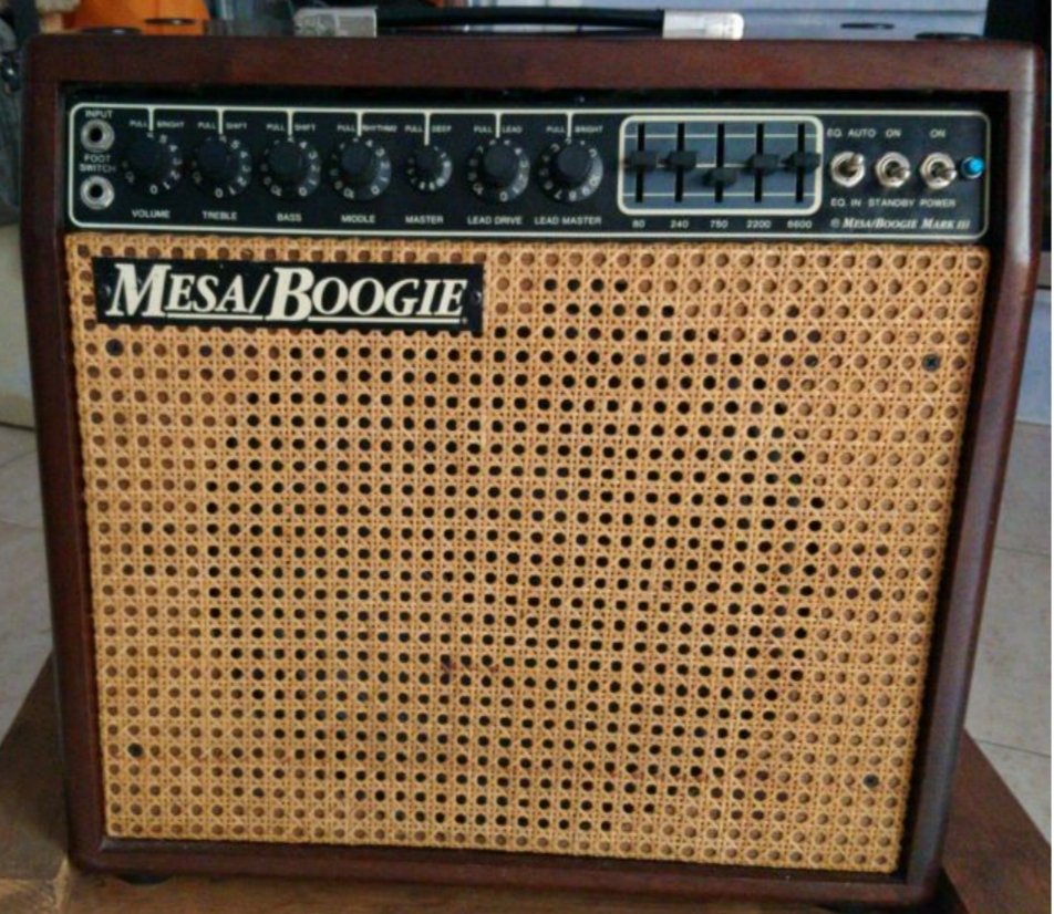 Mesa boogie Mark 3 blue stripe de segunda mano · Tarragona