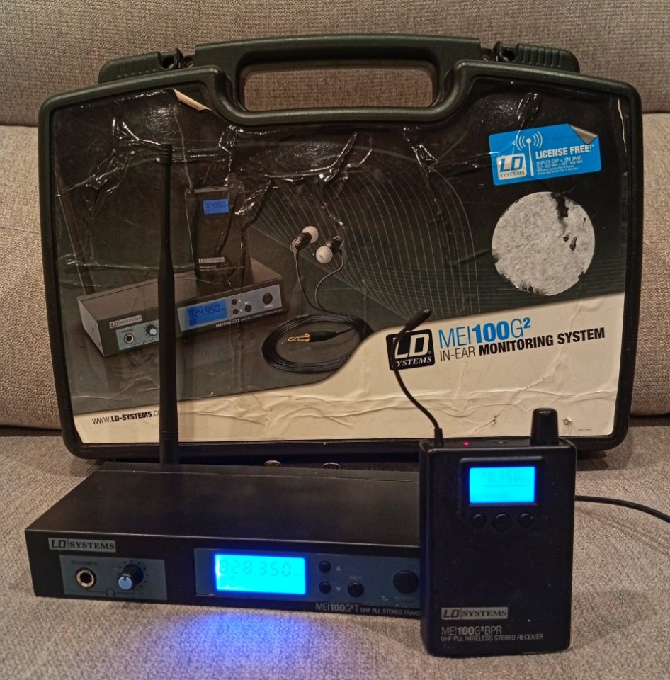 LD Systems MEI 100G2 Sistema Monitorización In-Ear
