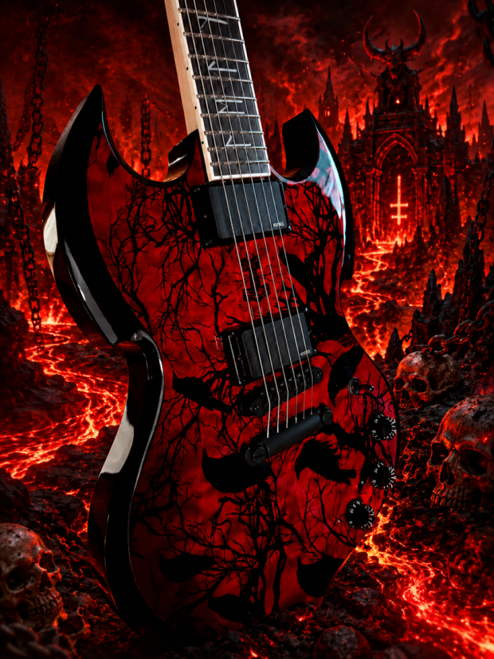 Wylde Audio Barbarian Blood Raven de segunda mano · Foto 9 de 9 · Barcelona · 1300 €
