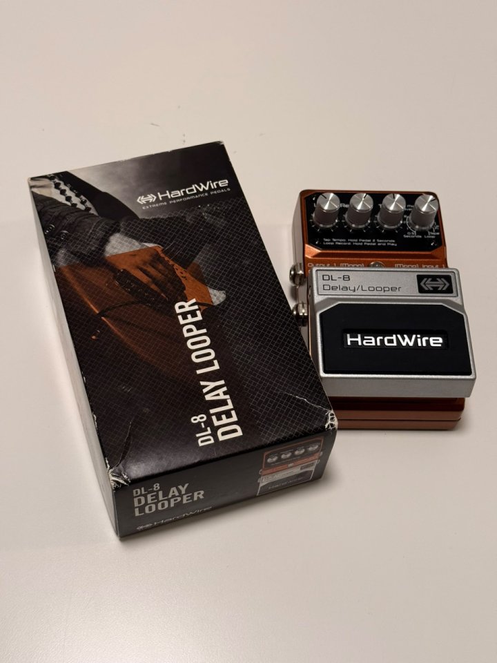 Digitech HARDWIRE DL-8 Delay Looper - Caja y accesorios - Envío Incluido de segunda mano · Foto 6 de 6 · Madrid · 140 €