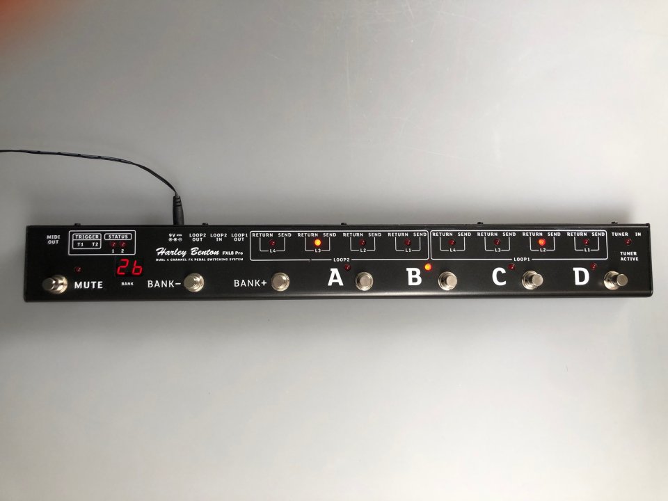 Looper Switcher FXL8 Pro Harley Benton