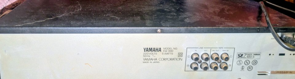 • Ecualizador Gráfico Yamaha EQ-330 Natural Sound (Vintage) de segunda mano · Foto 2 de 2 · Bizkaia · 150 €