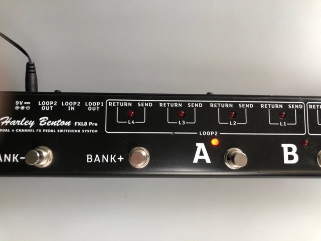 Looper Switcher FXL8 Pro Harley Benton