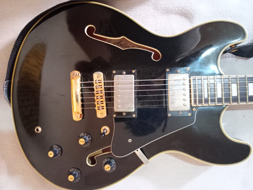 Aria Pro II TA-60 PB japonesa de 1991 — Pearl Black de segunda mano · Foto 3 de 10 · Las Palmas · 595 €