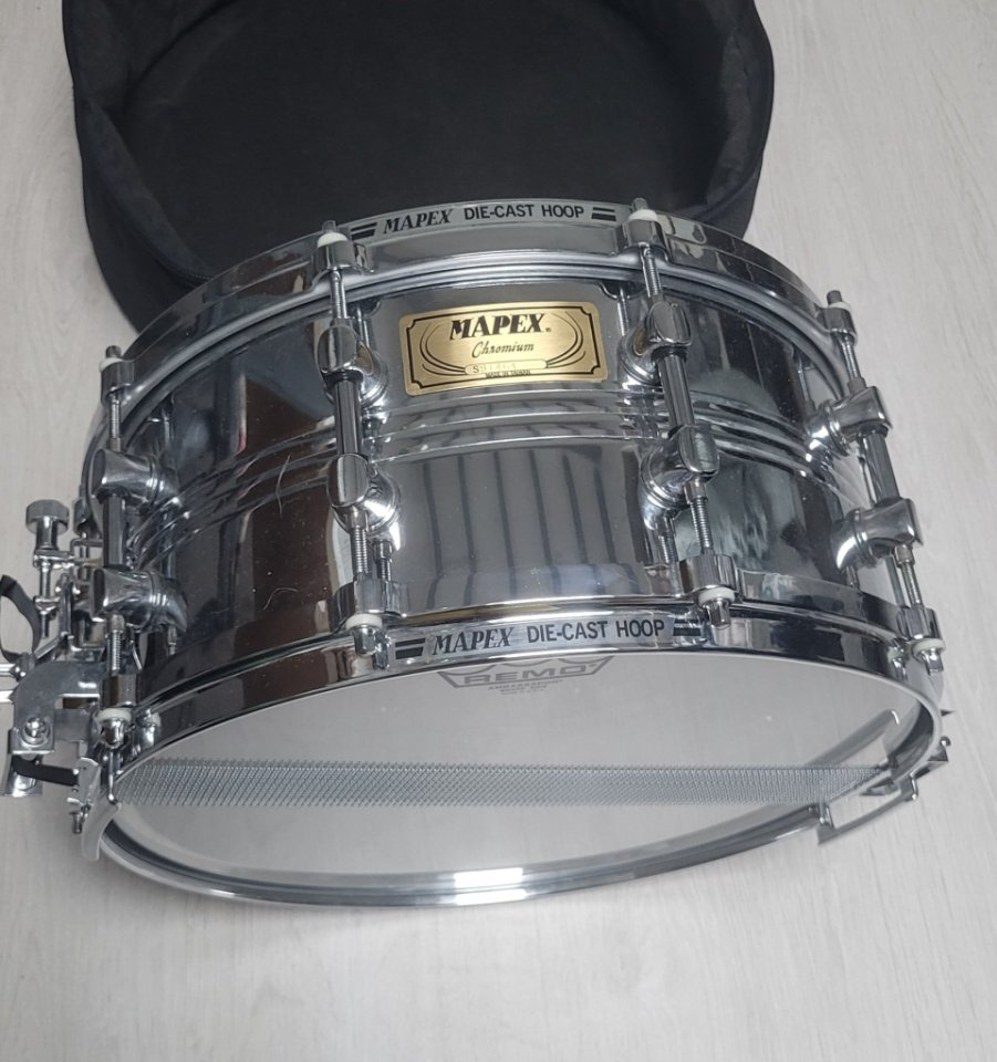 Mapex Orion 14x6,5 COS Seamless DieCast Supersensitive Remo USA + Bordón 2026‼️Envío OK‼️