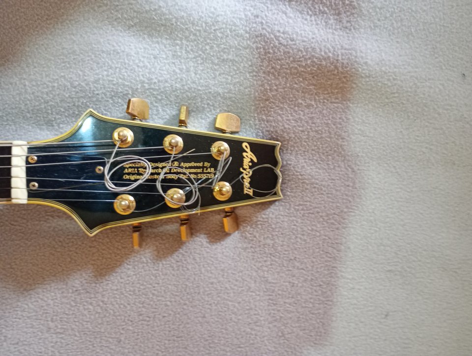 Aria Pro II TA-60 PB japonesa de 1991 — Pearl Black de segunda mano · Foto 4 de 10 · Las Palmas · 595 €