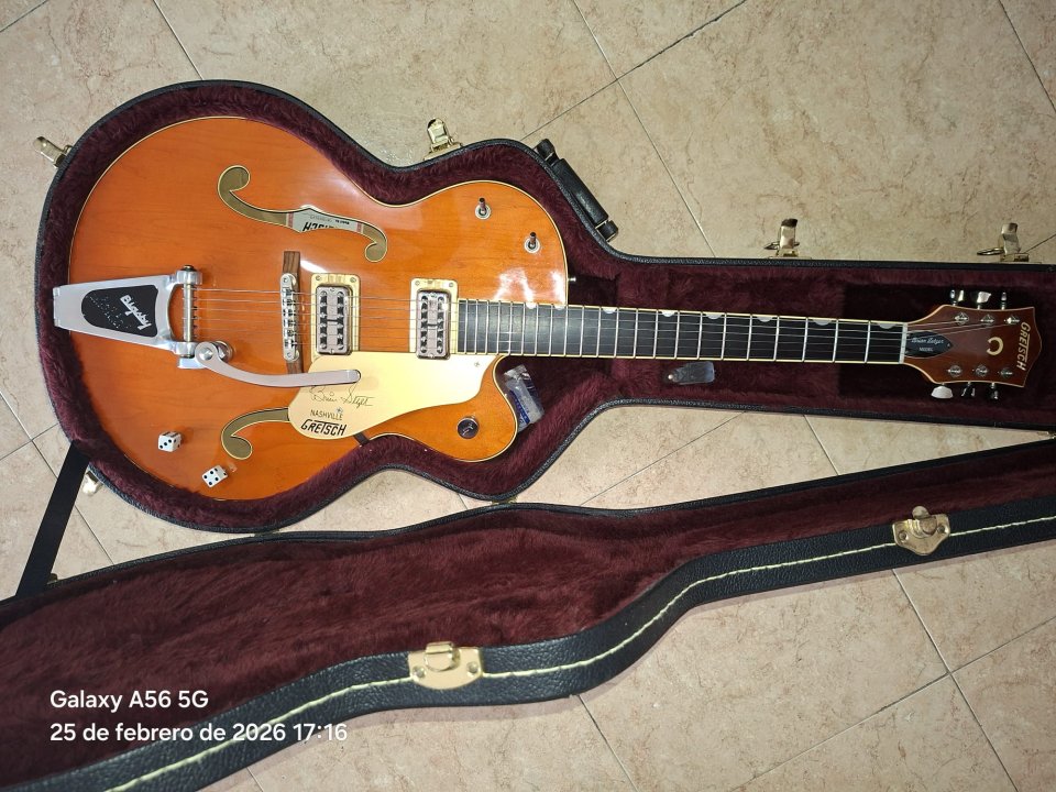 Gretsch Nashville 6120 SSLVO Brian Setzer Signature
