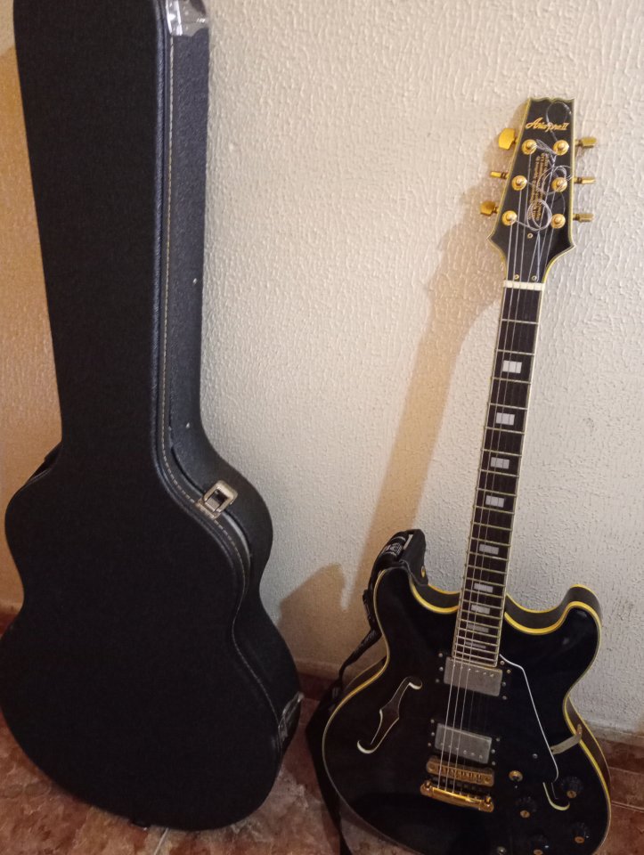 Aria Pro II TA-60 PB japonesa de 1991 — Pearl Black de segunda mano · Foto 6 de 10 · Las Palmas · 595 €