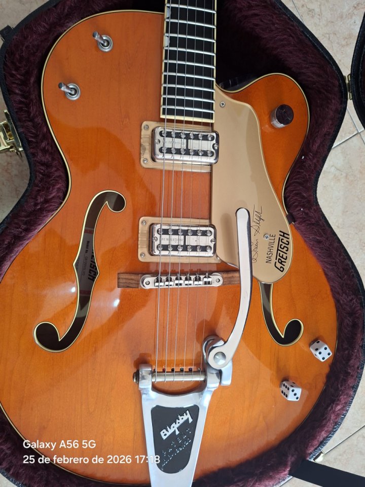 Gretsch Nashville 6120 SSLVO Brian Setzer Signature