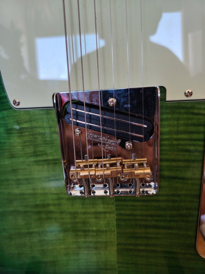 Guitarra ELg estilo telecaster de segunda mano · Foto 6 de 10 · Madrid · 550 €
