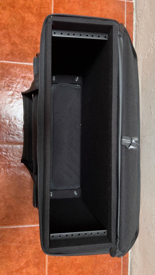 Flightcase Gator rack 3u + Academy 2u